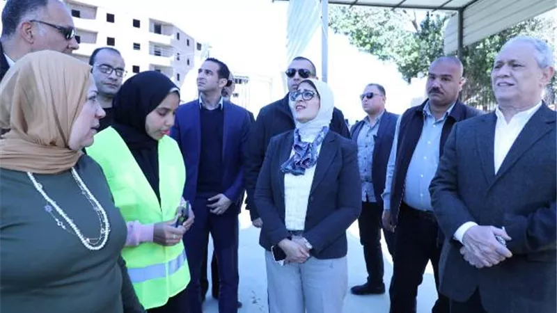 وزيرة الصحة تتفقد أعمال رفع كفاءة مستشفى الأقصر العام وتشيد بأطقم العمل