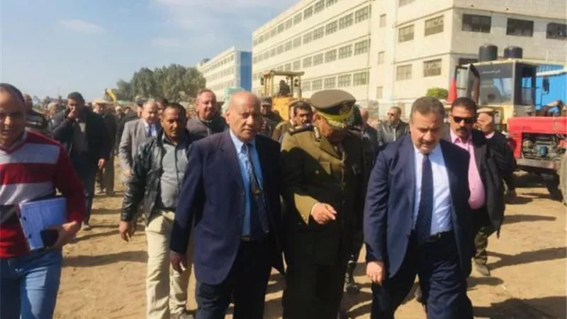 إزالة 63 حالة تعدٍ خلال اليوم السادس لاسترداد حق الدولة بالمنوفية