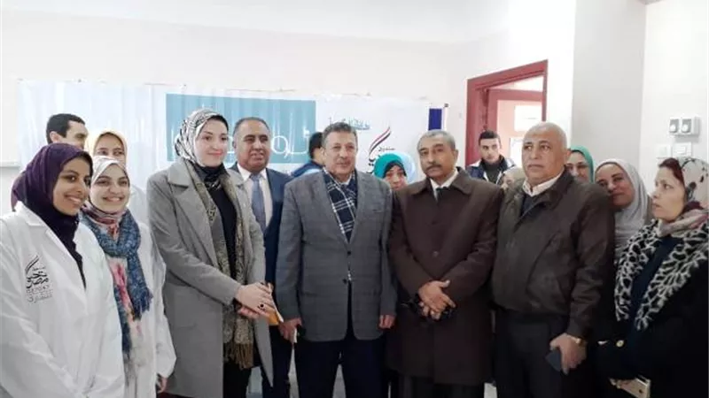 استكمال مبادرة نور حياه لمكافحة ضعف وفقد البصر للطلاب بمدارس الاسكندرية