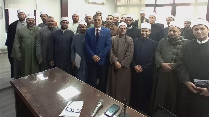 الراعى لأئمة الاوقاف : نقاش شيخ الأزهر والخشت حاول الأشرار استغلاله