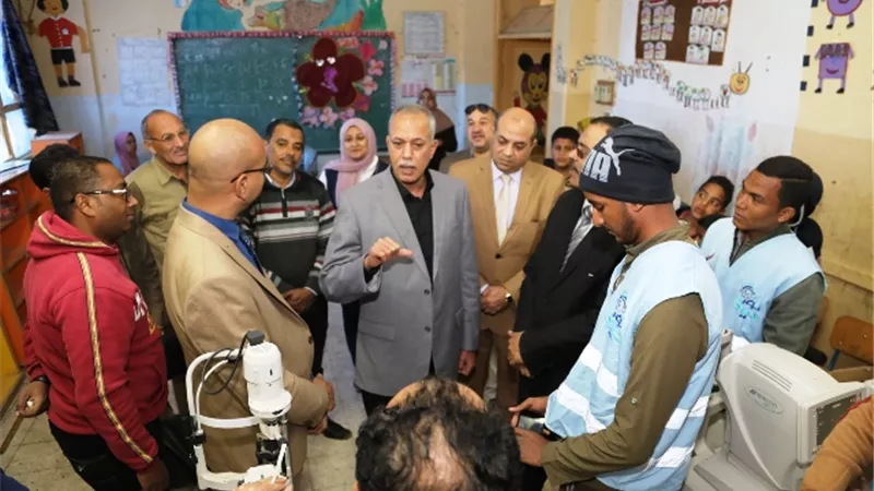 السكرتير العام يتابع فعاليات مبادرة 
