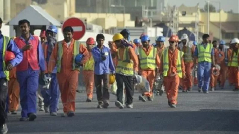 احتجاجات العمال الاجانب فى قطر تنذر بانتفاضة شاملة