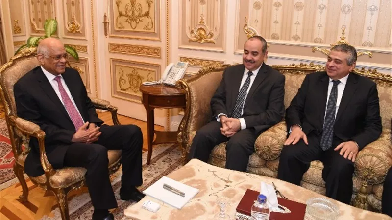 د. علي عبد العال يستعرض مع وزير الطيران خطة ضمان السلامة الصحية للركاب والعاملين بالمطارات