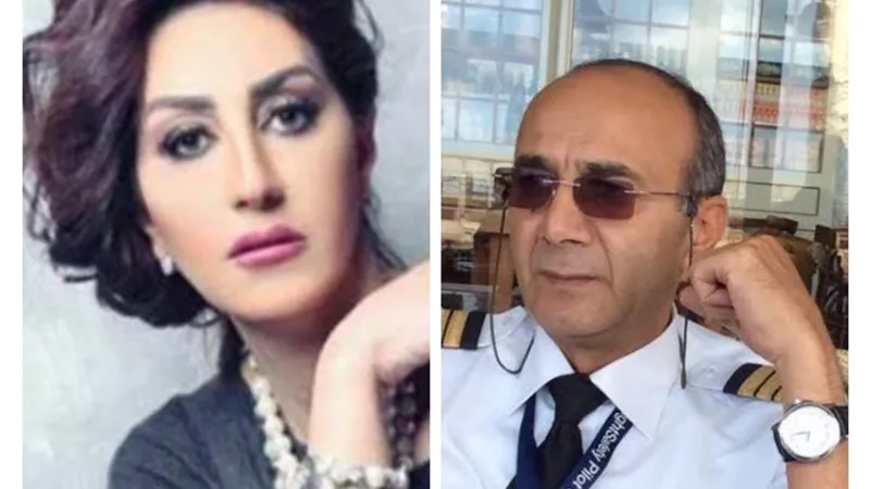 وفاء عامر تدعم الطيار الموقوف وتستغيث بوزير الطيران