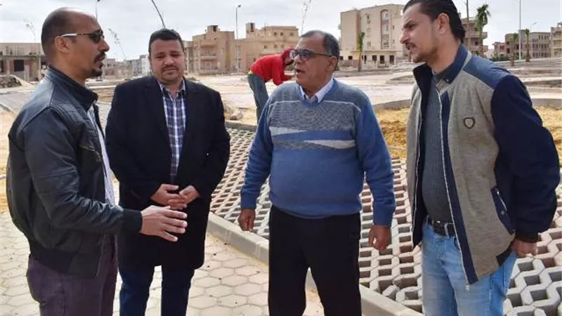 جهاز الشروق يكشف 7 مشاريع للزراعة والتجميل فى المدينة.. بالصور والأرقام