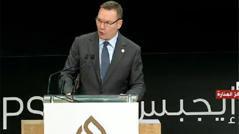 كريستوفر هدسون: إيجبس 2020 يجتذب 1600 مشارك.. ويؤكد: قطاع الطاقة يحقق أهدافه المستدامة
