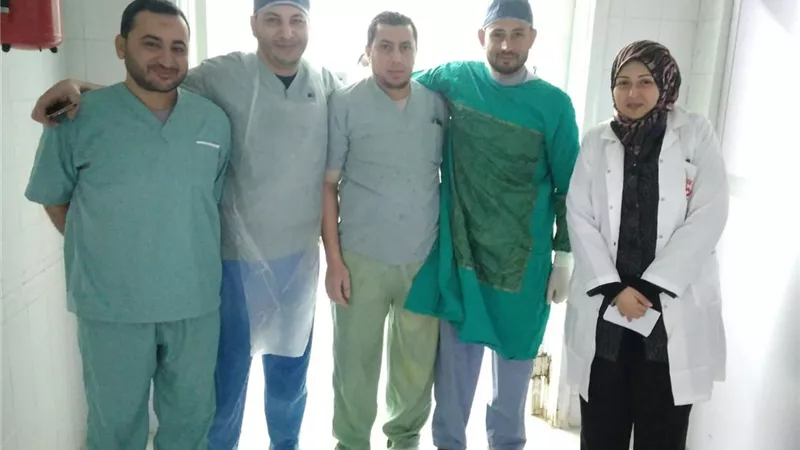 إجراء ٨ عمليات جراحية متنوعة وجراحة مناظير الركبة بمستشفى الصالحية