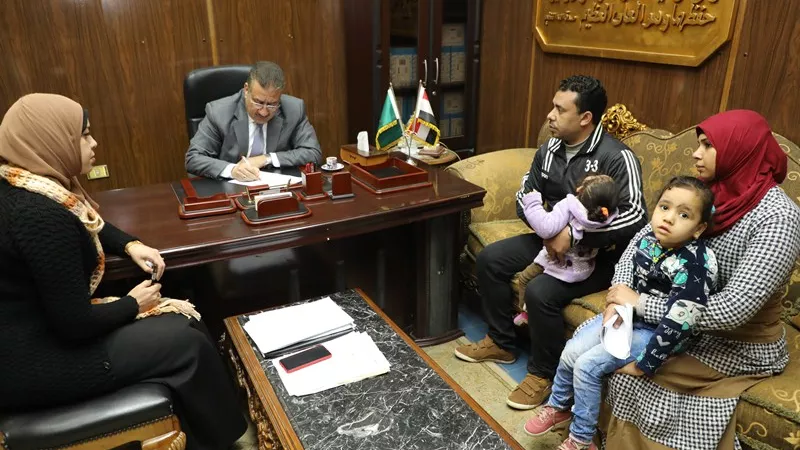 محافظ المنوفية : مكتبى مفتوح للمواطنين لبحث مطالبهم والعمل على حلها