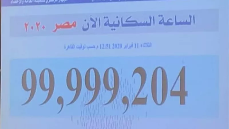 الإحصاء: 100 مليون نسمة عدد سكان مصر بالداخل