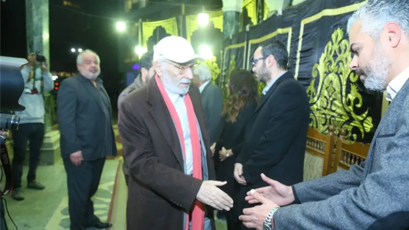 عبد الرحمن أبو زهرة ووحيد حامد فى عزاء المخرج لينين الرملي .. صور