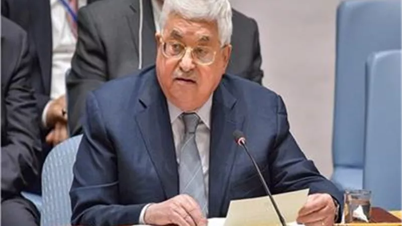 عباس يؤكد الموقف الفلسطيني الرافض لخطة السلام الأمريكية امام مجلس الامن
