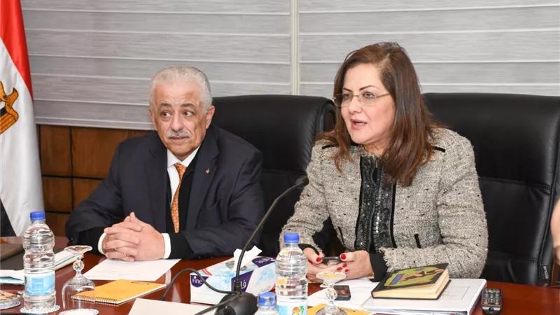 السعيد وشوقي يبحثان مع البنك الإسلامي والشراكة العالمية دعم التعليم في مصر