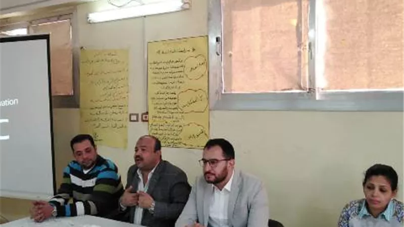 ندوة لتوعية موظفى أرمنت جنةب غرب الأقصر بمنظومة التأمين الصحى
