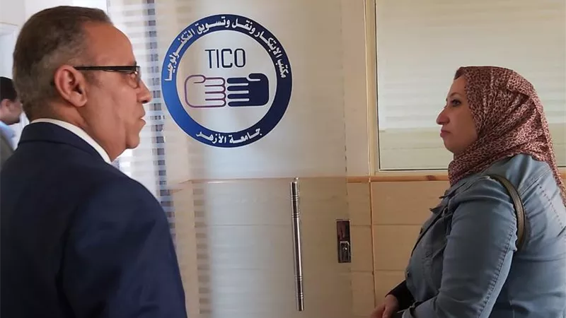 وفد من أكاديمية البحث العلمي والتكنولوجيا يزور مكتب 