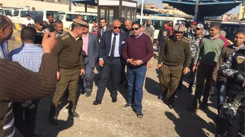 بني سويف تكثف حملات مواجهة الإشغالات.صور