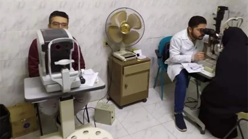 قافلة المنصوره تنهى أعمالها بتوقيع الكشف على 1056 مواطن بالوادى ا