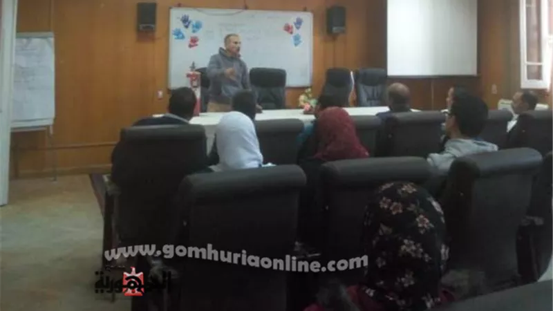 تنفيذ دورة تدريبية عن السلامة والصحة المهنية بمستشفي ههيا
