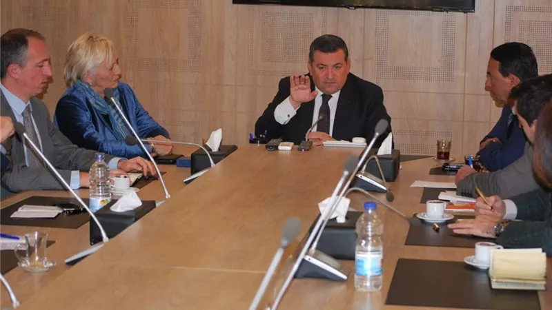 هيكل خلال إستقباله وفد فرنسي: تربطنا بفرنسا علاقات متميزة في جميع المجالات