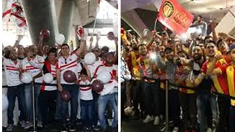 الزمالك والترجى .. 12 ألف زملكاوى مقابل 7 آلاف للأحمر والأصفر