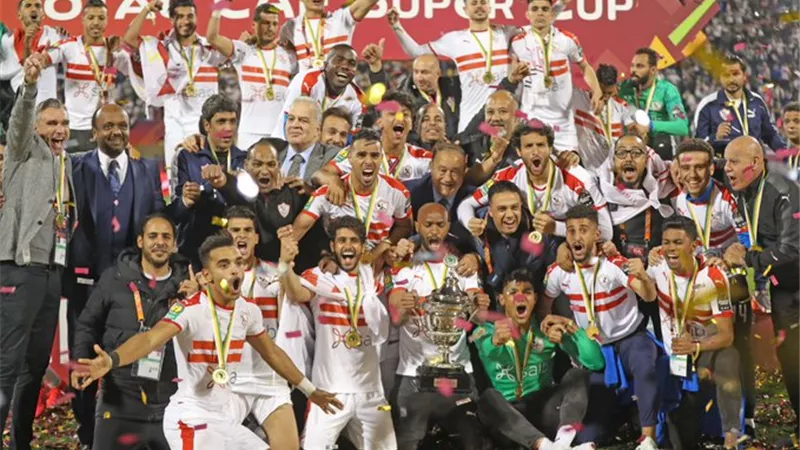 الزمالك تريند بعد الفوز بالسوبر الافريقى