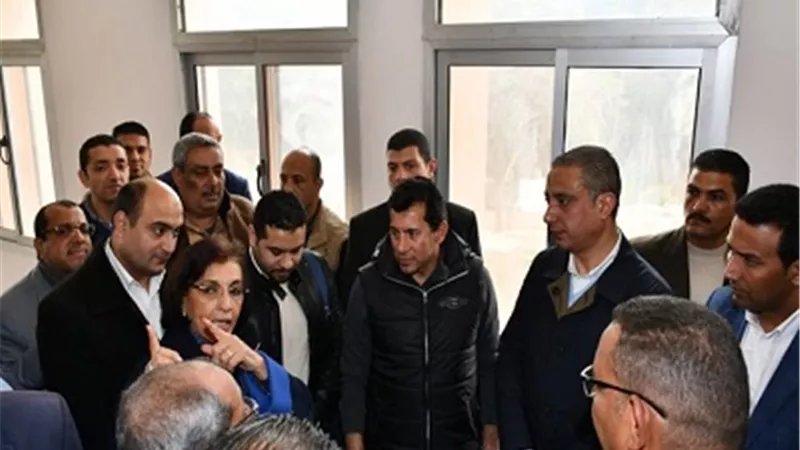 تطوير مخيم الكشافة بعين السيلين بالفيوم