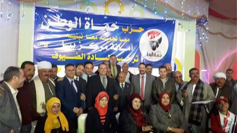حماة الوطن ببنى سويف يكرم أسر الشهداء والمتفوقين.. بالصور
