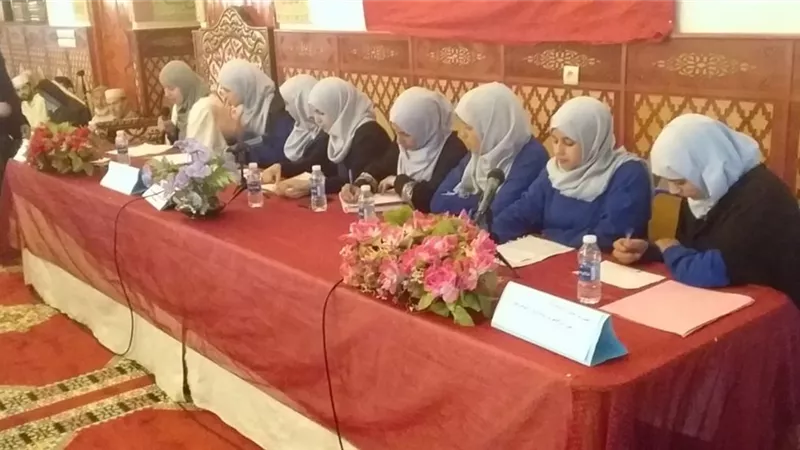ندوة دينية لطلبة مؤسسة عمر بن الخطاب.. بالمغرب