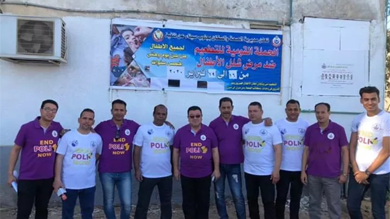انطلاق الحملة القومية للتطعيم ضد شلل الاطفال بشرم الشيخ.. اليوم