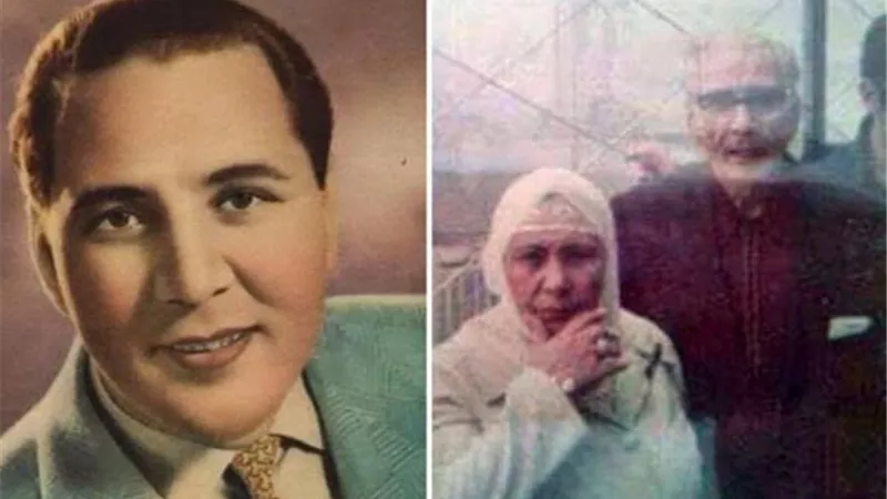 حكاية غرام التى جمعت حسين صدقى مع زوجته