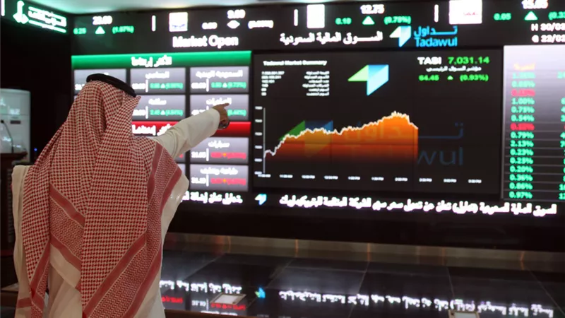 ارتفاع المؤشر العام لسوق الأسهم السعودية بمستهل تعاملات الأسبوع
