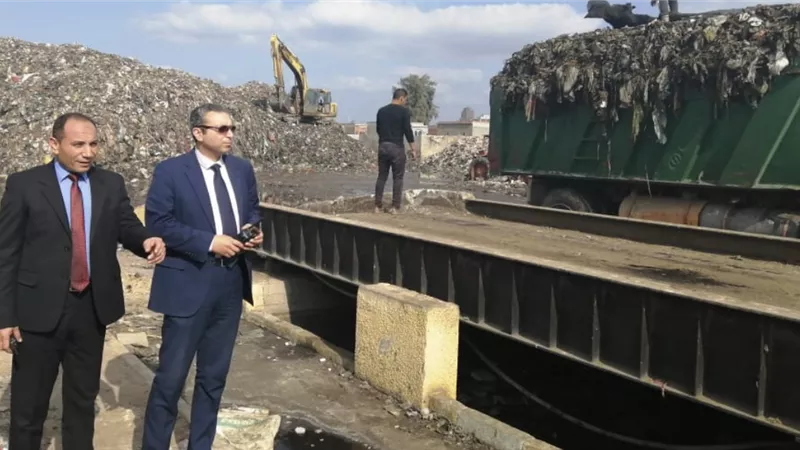 د عطا .. بدأ التشغيل التجريبي لمصنع تدوير القمامة بالمحلة اليوم بعد توقفه لمدة ٢٥ يوم