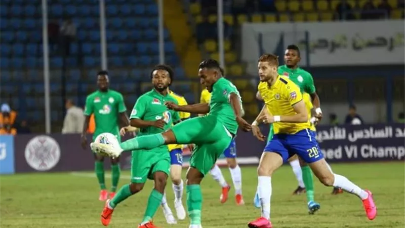 الإسماعيلى يفوز على الرجاء المغربى ويقترب من نهائى البطولة العربية