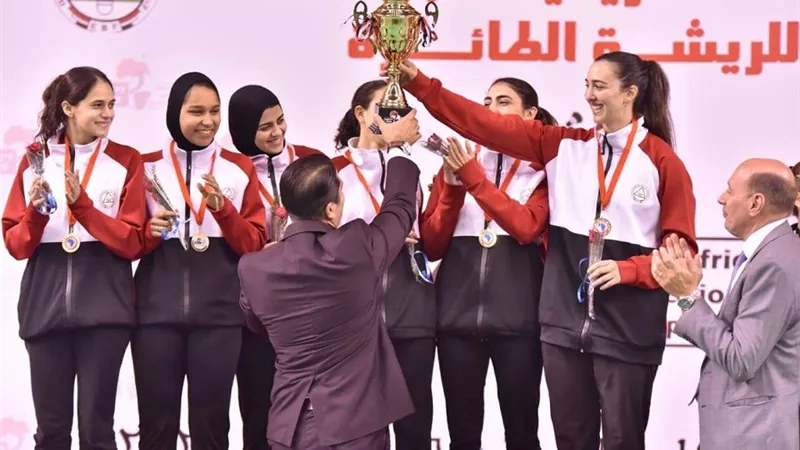 منتخب الريشة يحصد 8 ميداليات متنوعة فى بطولة إفريقيا