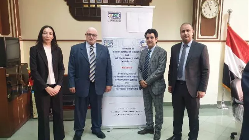 معهد القطن ينظم ورشة عمل مشتركة مع رابطة الصناعة الألمانية