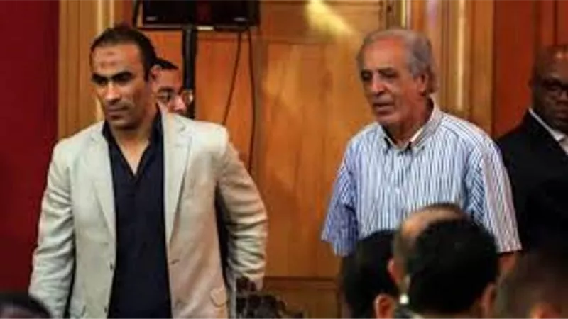 عبد الحفيظ وعدلي يستقبلان بعثة الأهلي بمطار أبوظبي