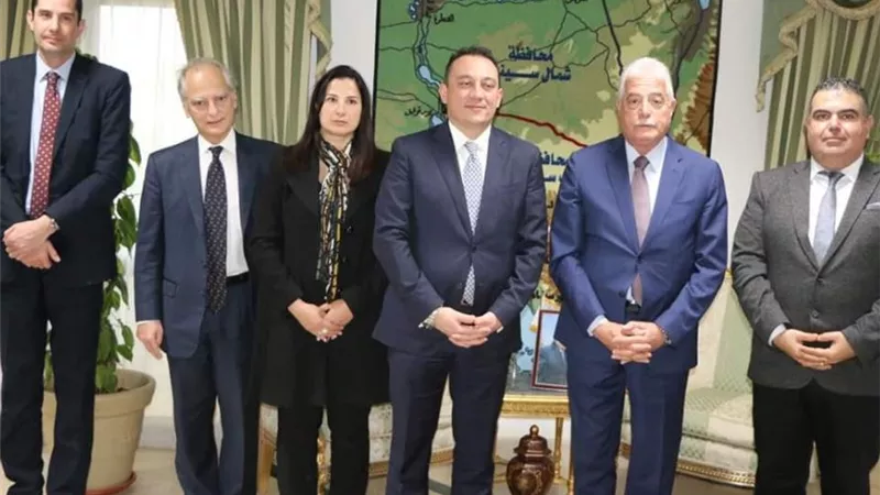 نائب وزير الخارجية اليوناني يشيد بالأمن والأمان وجهود الدولة في تنمية جنوب سيناء