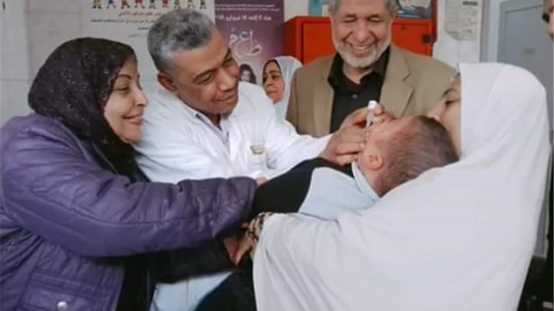 رؤساء مدن الشرقية يتابعون حملة التطعيم ضد مرض شلل الاطفال