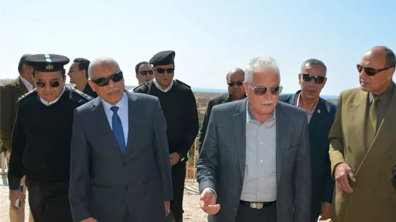 فوده يتفقد منطقة حمام موسي..ويؤكد علي استغلال امكاناتها في السياحة العلاجية