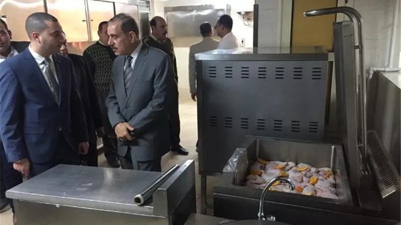محافظ كفرالشيخ يتفقد مستشفى بلطيم المركزي