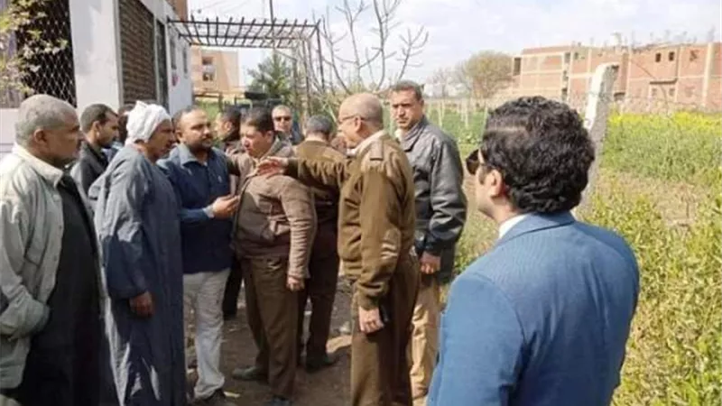 تقنين وضع ٧ حالات تعدي على أملاك الدولة بمشتول السوق
