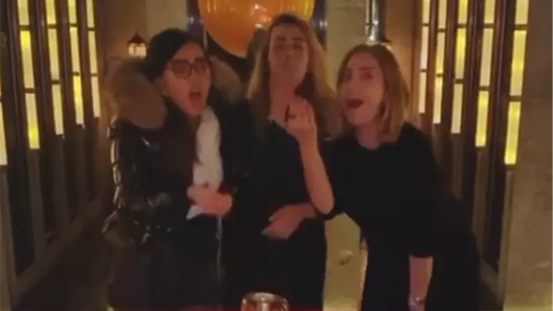 ريم البارودي تشعل السوشيال ميديا بفيديو مع زينة .. فيديو