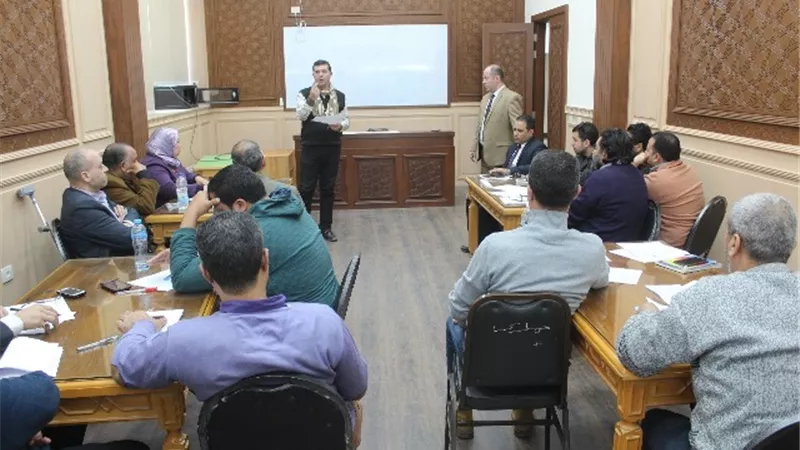 إدارة التدريب بالأزهر تنظم دورة تدريبية 