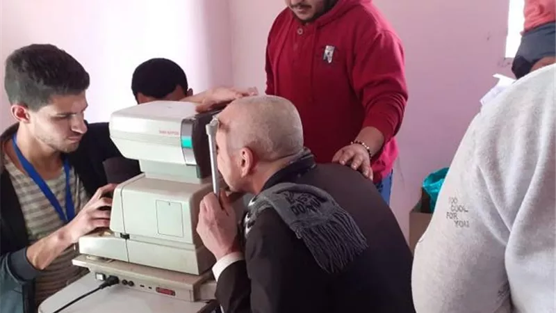 مستقبل وطن ينظم قافلة طبية للعيون واخرى لتنظيم الاسرة فى كفرالشيخ