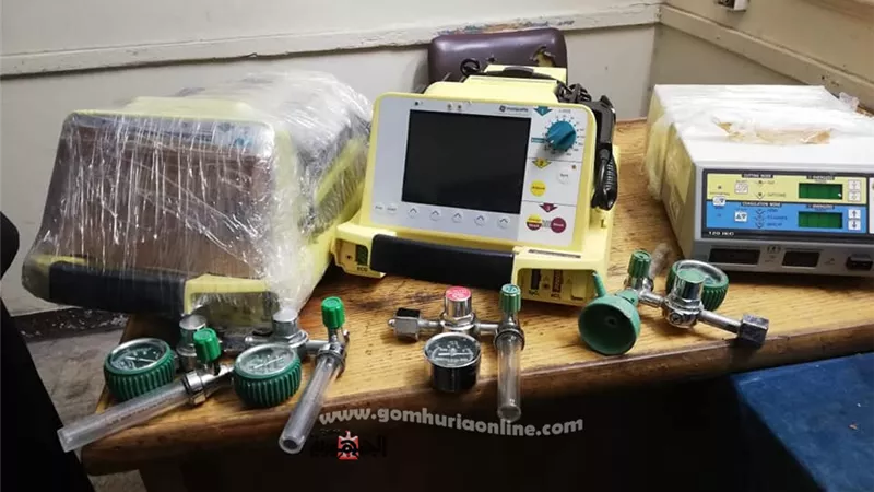 جمارك السويس تحبط تهريب أجهزة ومستلزمات طبية من المنافذ