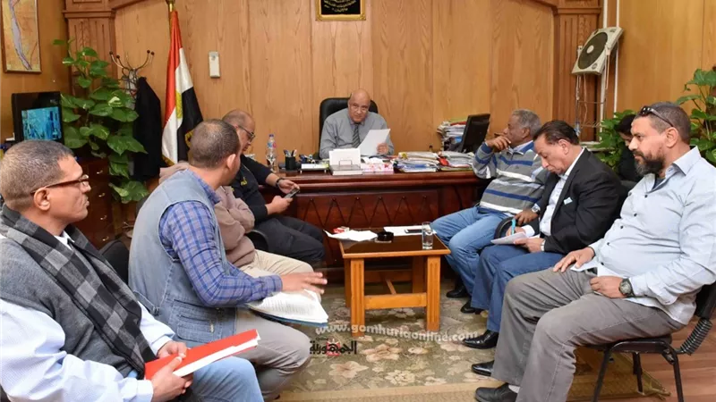 المراسي النيلية والسلامة المهنية فى إجتماع سكرتير مساعد الأقصر