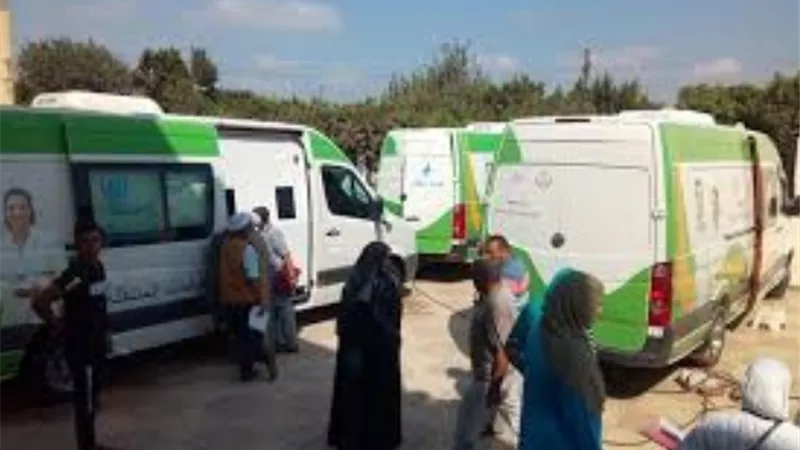 قوافل طبية مجانية تواصل عملها ضمن المبادرة الرئاسية