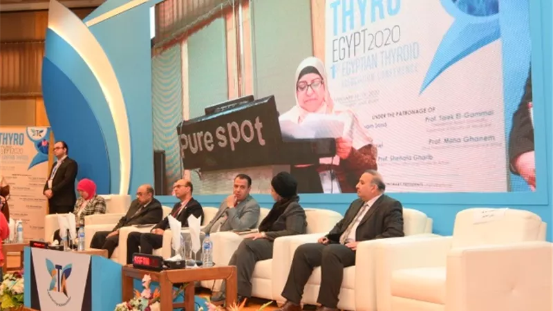 تفاصيل المؤتمر العلمي الأول للجمعية المصرية للغدة الدرقية بجامعة أسيوط .صور