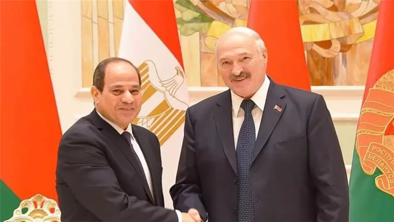 الرئيس السيسى ونظيره البيلاروسى يشهدان مراسم توقيع 4 اتفاقيات بين البلدين