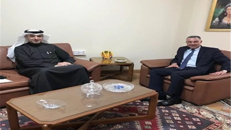سفير البحرين بالقاهرة يلتقي مندوب مصر الدائم لدى جامعة الدول العربية