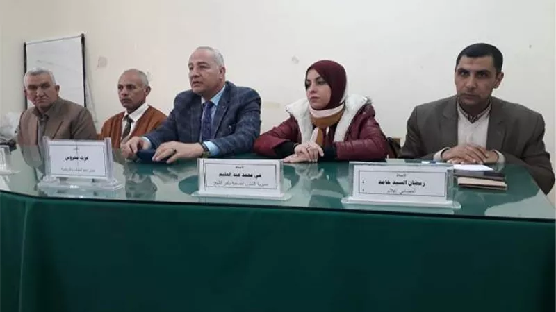 رياضة وإعلام كفرالشيخ يناقشان أخطار المخدرات والادمان .صور